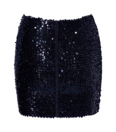 Rock, rundherum mit schillernden Pailletten