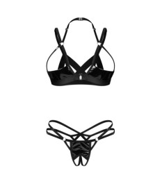 Ouvert-Set „Keira Lise“ aus Lack