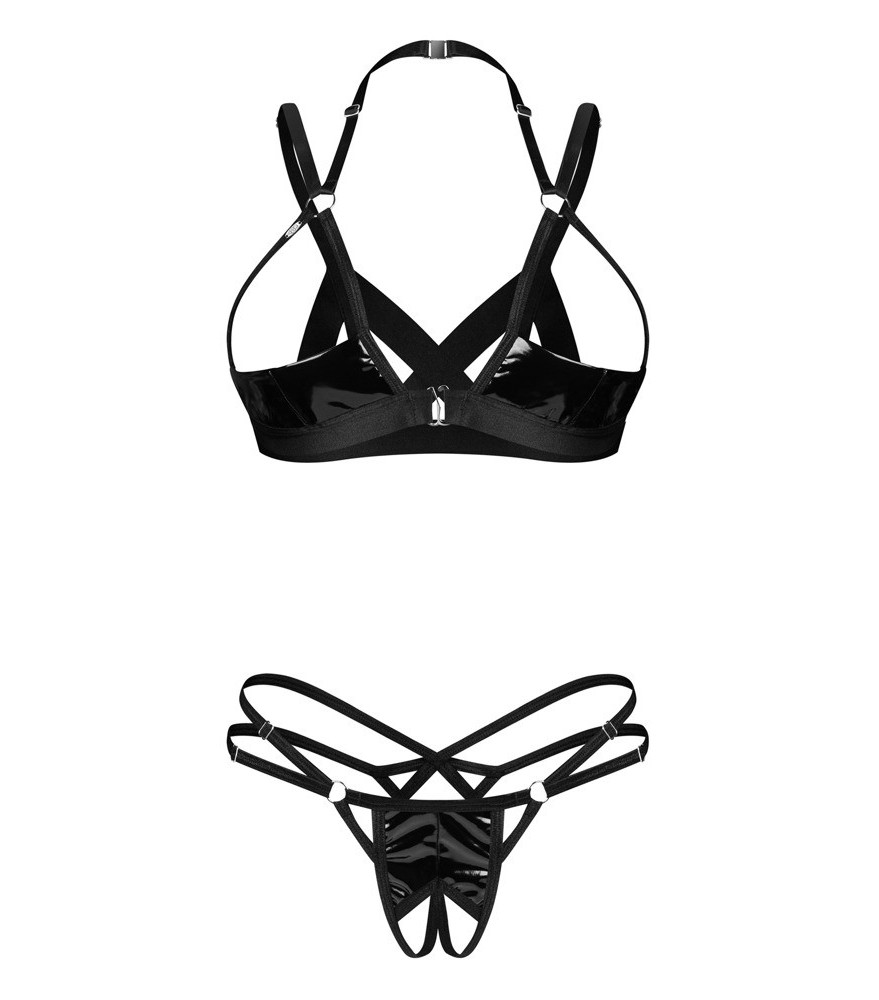 Ouvert-Set „Keira Lise“ aus Lack