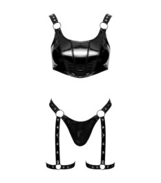 Lack-Top inklusive Lack-Straps-String