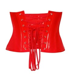 Minirock im trendigen Wetlook