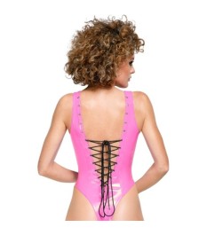 Lack-Body mit Schnürungen