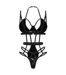 Lack-Body „Keira Lise“ in Riemen-Optik