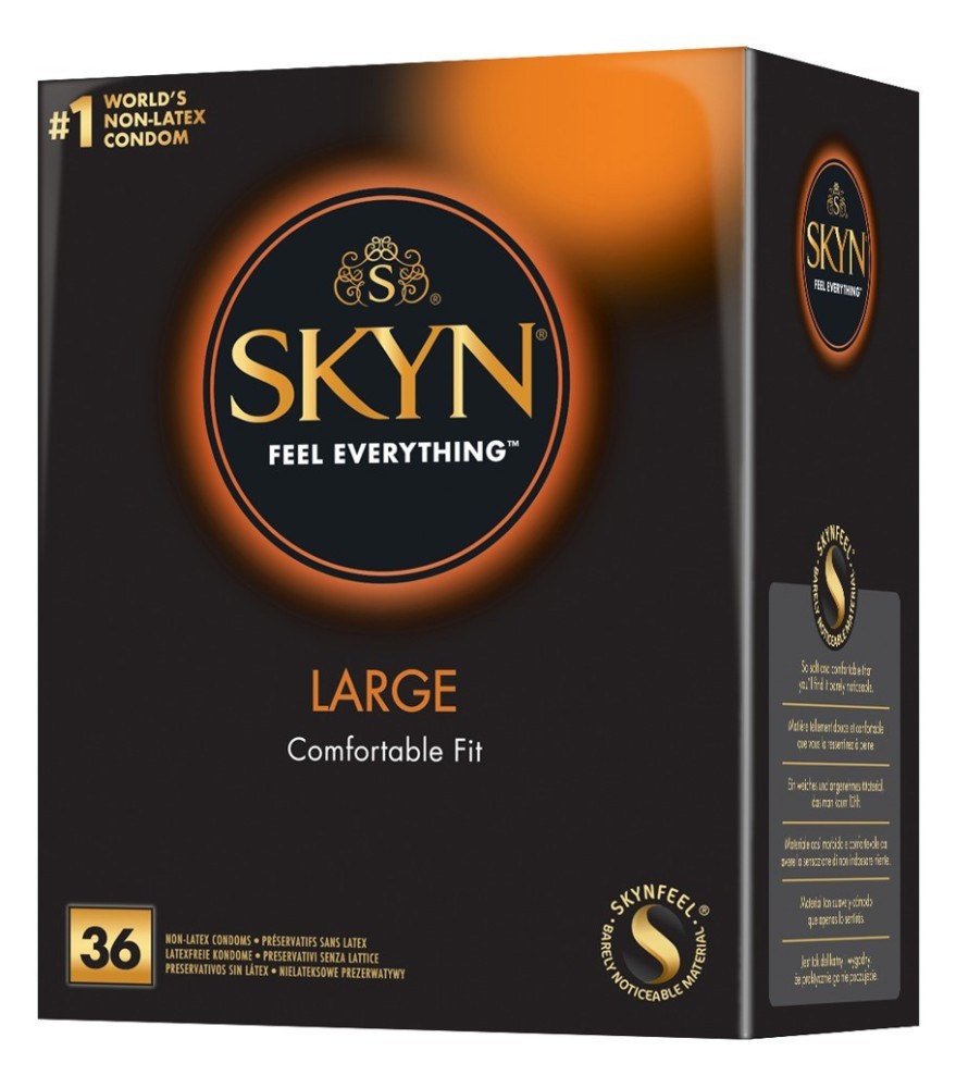 Latexfreie Kondome „Skyn Large“