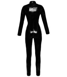 Overall aus Lack, mit 2-Wege-Reißverschluss vom Hals bis über den Po