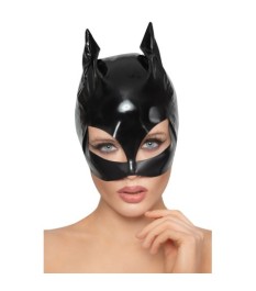 Kopfmaske aus Lack im Cat-Look