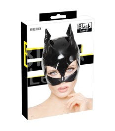 Kopfmaske aus Lack im Cat-Look