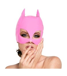 Lack-Kopfmaske im Cat-Look