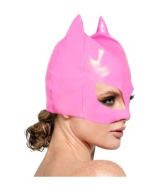 Lack-Kopfmaske im Cat-Look