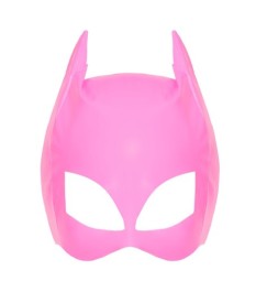 Lack-Kopfmaske im Cat-Look