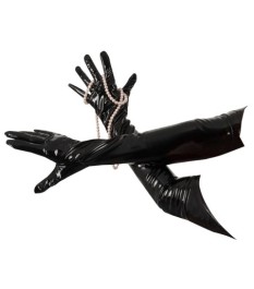 Handschuhe aus Lack