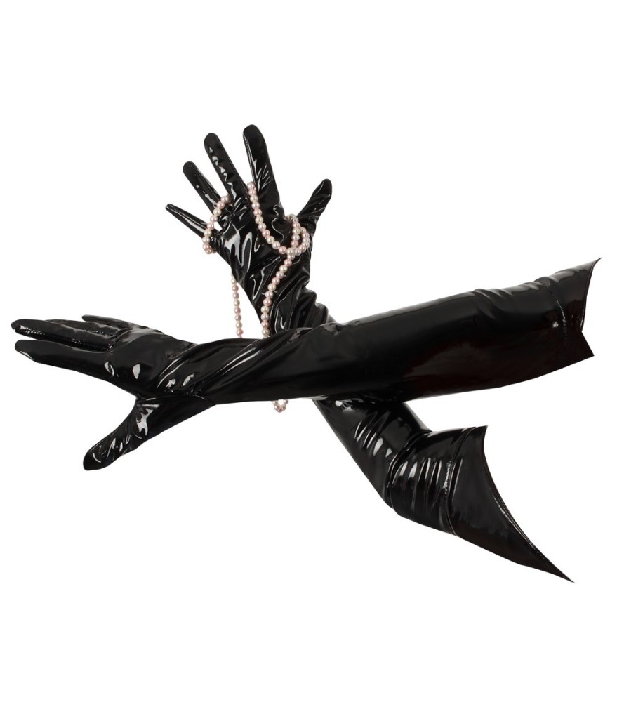 Handschuhe aus Lack