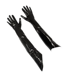 Handschuhe aus Lack