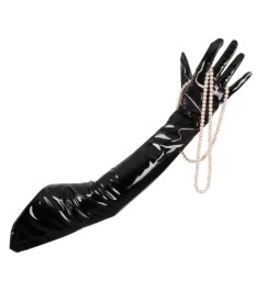 Handschuhe aus Lack
