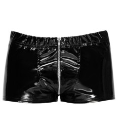 Pants aus Lack mit Front-Reißverschluss