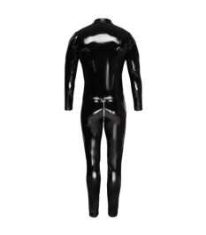 Overall aus 4-Wege-Stretchlack, mit 3-Wege-Metallreißverschluss