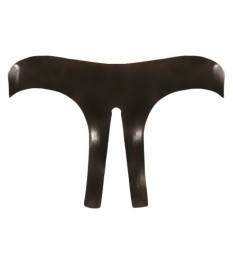 Lack-Shirt mit Netzeinsätzen