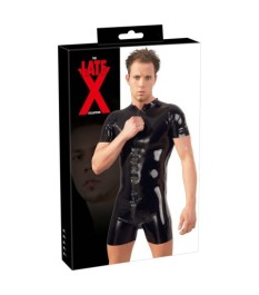 Leggins aus Latex, mit 3-Wege-Reißverschluss