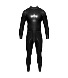 Catsuit aus Naturlatex mit 3-Wege-Zipper