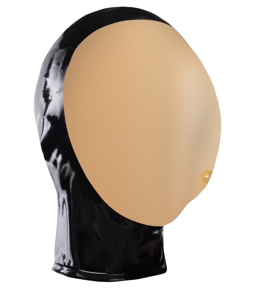 Vakuum-Kopfmaske aus Latex