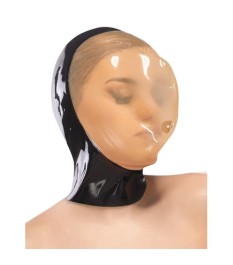 Vakuum-Kopfmaske aus Latex
