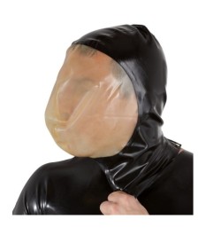 Vakuum-Kopfmaske aus Latex