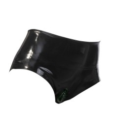 Slip aus Latex mit Vaginalschlauch