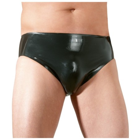 Slip aus Latex mit fest integriertem Anal-Dildo