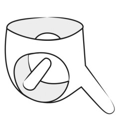 Slip mit Penishülle und Anal-Dildo