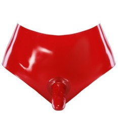 Radlerhose mit Hülle für Penis und Hoden