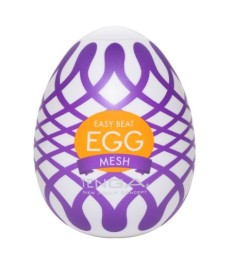 Masturbator „Egg Mesh“ mit Netzgitter-Stimulationsstruktur