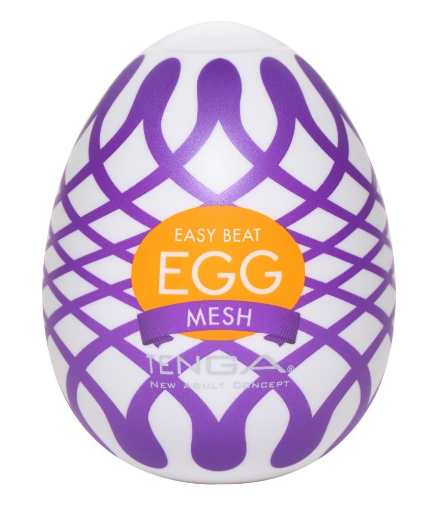 Masturbator „Egg Mesh“ mit Netzgitter-Stimulationsstruktur