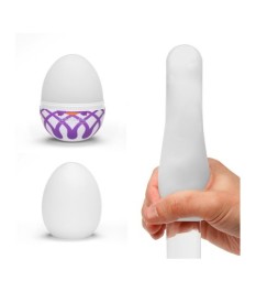 Masturbator „Egg Mesh“ mit Netzgitter-Stimulationsstruktur