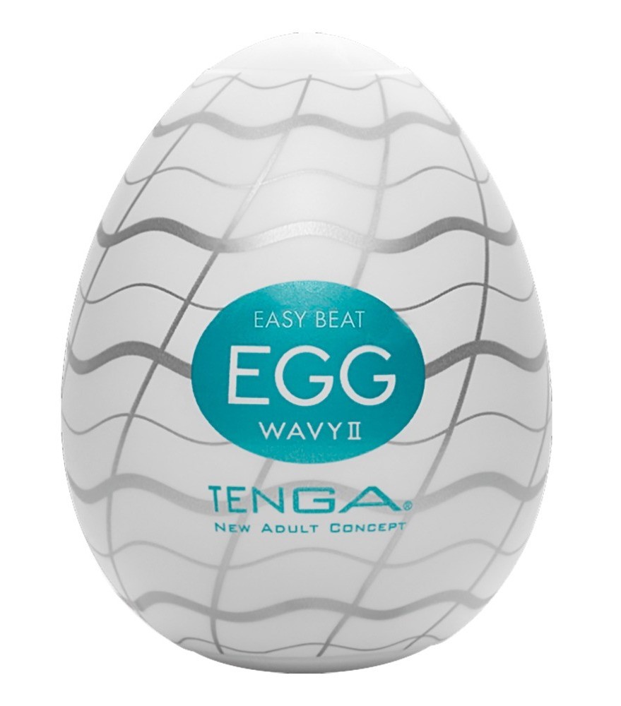 Masturbator „Egg Wavy II“ mit neuer intensiver Wellen-Stimulationsstruktur