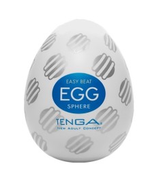Masturbator „Egg Sphere“ mit Rillenkugel-Stimulationsstruktur