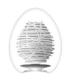 Masturbator „Egg Silky II“ mit neuer Rillenfaden-Stimulationsstruktur