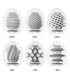 6-teiliges Masturbator-Set „Egg Variety Pack Wonder“ mit verschiedenen