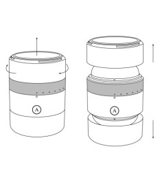 Masturbator „Voy“ mit individuell einstellbarer Druckintensität in 8 S