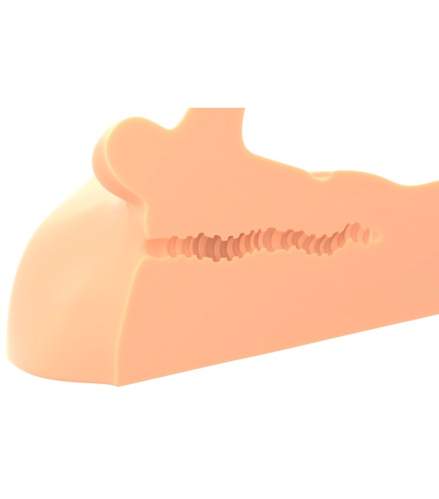 Torso-Masturbator „Perfect Ride“ mit rundum beweglichem Penisdildo