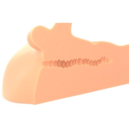 Torso-Masturbator „Perfect Ride“ mit rundum beweglichem Penisdildo