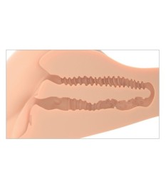 Torso-Masturbator „360° Banger“ mit 2 Lustöffnungen