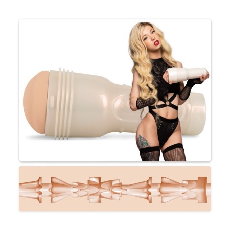 Masturbator „Kenzie Reeves Creampuff“ mit intensiver Stimulationsstruktur