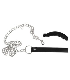 Klemme „Pussy Clamp with a leash“ mit abnehmbarer Kettenleine