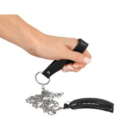 Klemme „Pussy Clamp with a leash“ mit abnehmbarer Kettenleine