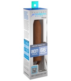 Penishülle „Uncut Enhancer with Strap“ mit Hodenring