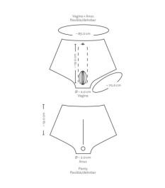Silikon-Pants „Ultra Realistic" mit Vulva und Vagina