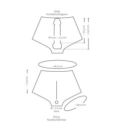 Silikon-Pants „Ultra Realistic" mit Penis und Hoden