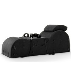 Liebesmöbel „Black Label Esse“ inklusive Handfesseln und Augenmaske