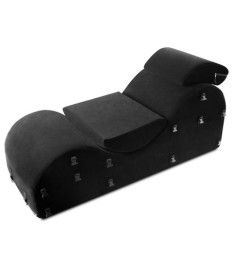 Liebesmöbel „Black Label Esse“ inklusive Handfesseln und Augenmaske