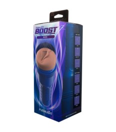 Masturbator „Boost“ mit zupackenden Turbo Tech Ringen